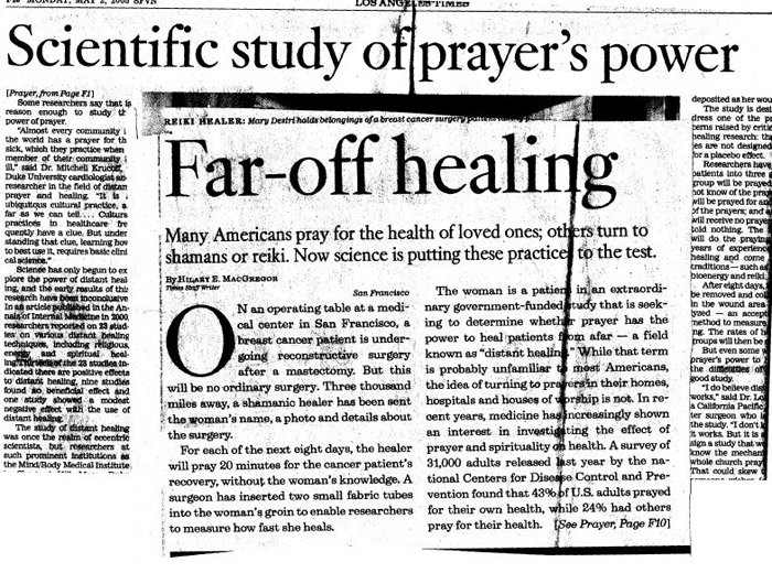 Power of Healing Articles